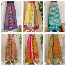 LONG SILK SCURT